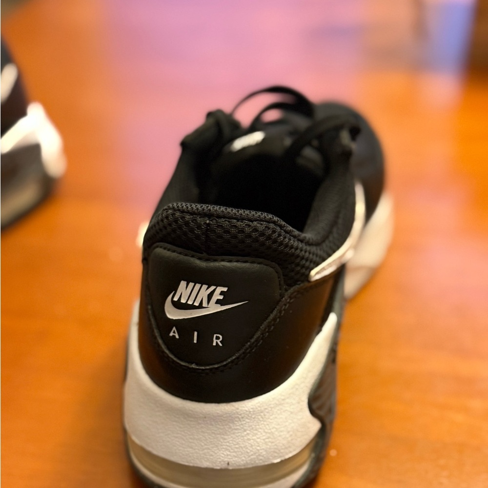 Nike Air Black and White Athletic Shoes